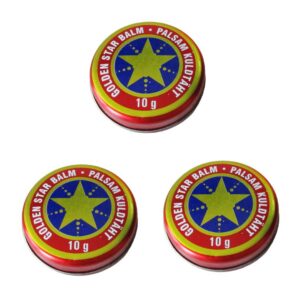 3x 10g Balsam Golden Stern Balm für Familien mit Babys im Winter Sergey Golden Stern Balm 10g