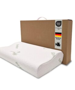 Orthopädisches Nackenfreundliches Bamboo Kissen für Seitenschläfer/Vizzookschaum Kissen zur Linderung von Nackenschmerze