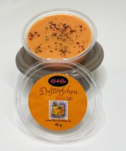 WonderWax Standard Duft Töpfchen | Spicy Vanille Orange Zimt | Aroma Duftmelt für Duftlampen | Duftkessel aus Soja Wachs