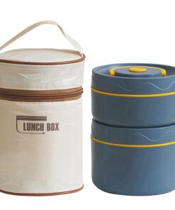 Solierte Lunchbox Thermobehälter für Heiß-Kalte Speisen Solisti Tiefseeblau