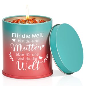 PRSTENLY Geburtstagsgeschenk für Mama, Lavendel duftende Kerzen 9OZ, perfekte Geschenke für Mutter Weihnachten Valentins