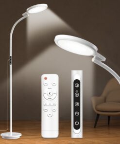3-in-1 Tageslichtlampe 10000 Lux SAD Lampe mit Fernbedienung & Touch Control (Weiß)