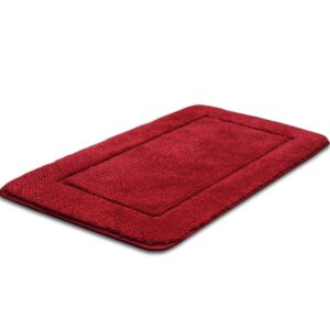Mixibaby Badteppich rutschfeste,weicher Badezimmerteppich, Wasserabsorbierend Badematte, Maschinenwaschbar, ideal für Du