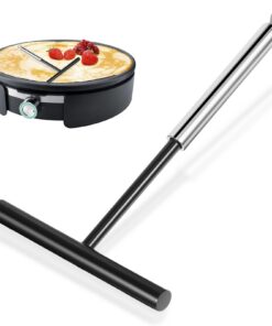 Edelstahl Crepe Teigverteiler für Zuhause und Küche - Palatschinken Backen mit dem Teigverteiler T-Form Crepes Verteiler