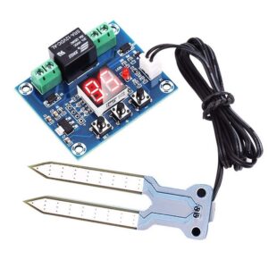 DollaTek Bodenfeuchtesensor Feuchtigkeitsprüfer - Automatisches Bewässerungssystem mit digitaler Anzeige für Gartenfreun