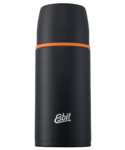 Esbit Classic Isolierflasche 750ml - Warm & Kaltes Trinken - Edelstahl-Trinkflasche mit 2 Bechern - Auslaufsicher - Schw