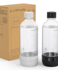 Mycket Soda Maker Flaschen, BPA-frei Kohlensäureflaschen, Wiederverwendbare Sprudelwasserflaschen für Soda-Maschine