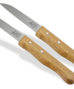 Küchenmesser aus Solingen 2er Set Rostfreier Edelstahl für Schälen und Schneiden | Küchenmesser 2er Set Solingen Messer