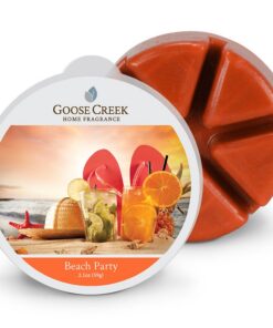 Goose Creek Beach Party Wax Melt Pack - Duftton Orange für Sommertage am Strand - Duftintensität hoch - 10stäbiger Packu