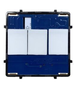 BSEED ZigBee Smart Lichtschalter 1 Weg Touch-Wandleuchte LED Kompatibel 86 mm | BSEED ZigBee Smart 3 Fach Touch-Wandleu