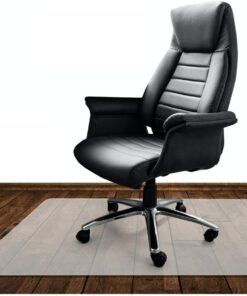 Premium BODENSCHUTZMATTE für Bürostühle 120 x 90 cm Eco PP Neutral Milchig
