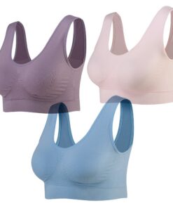 Lemef Damen Seamless Sport BH mit Merfarben für Active Women | Lemef Damen Seamless Sport BH mit Merfarben ideal für