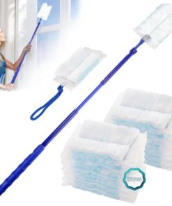 20 Stück Staubmagnet Duster nachfüllen für Swiffer Staubwedel Teleskop Set - Ultimate Reinigung für Tierhaare und Staub