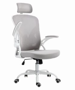 Ahua Ergonomischer Bürostuhl, hochwertiger Verstellstuhl mit Kopf- und Lendenstütze | Ahua Office Chair, perfekt für Bü