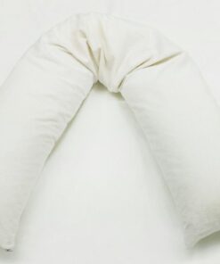 Biona Stillkissen Frottee weiß fürcomfortable Baby-Erucenheit | Biona 200 x 35 cm Frottee-weisses Seitenschläferkisse