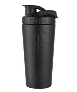 Soynogya Eiweißshake Flasche Edelstahl 500ml, Sport, Eiweißverstofflicht, Trendig