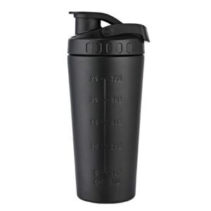 Soynogya Eiweißshake Flasche Edelstahl 500ml, Sport, Eiweißverstofflicht, Trendig