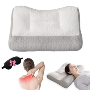 Orthopädisches Tiefschlafkissen: 2025 Neues Memory Foam-Kissen zur Ausrichtung, bequeme Tiefschlafkissen zur Linderung v