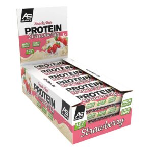 All Stars Protein-Riegel mit Milcheiße Proteingehalt I perfekt für Sportler und Gesundheitsbewusste I Protein-Snacks für