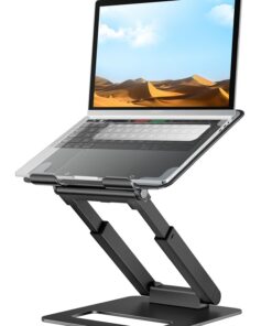 Tounee Laptopständer Global Recycled Standard - höhenverstellbar, geschützt für den Schreibtisch, ideal für Laptop-User