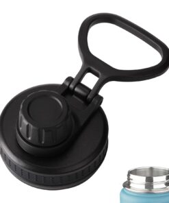 Deckel für Sportflaschen mit Griff - Fitnessstudio & Outdoor - Praktischer Verschluss mit Becherfunktion
