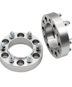 Spurplatten Für Toyota 4Runner, FJ, Land Cruiser, Tundra, Hilux - 2 Stück 30/35/38mm PCD 6x 139,7 106mm - Silber