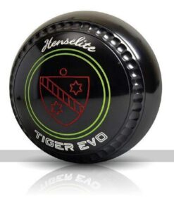 Henselite Tiger Evo Rasenkegel - 4er Set Schwarz Größe 2 Schwer