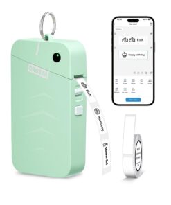 ORGSTA S001 Selbstklebend Etikettiergerät für Profis mit Bluetooth-Funktion und 2000 mAh Akkaltung Weihnachten ORGSTA S0