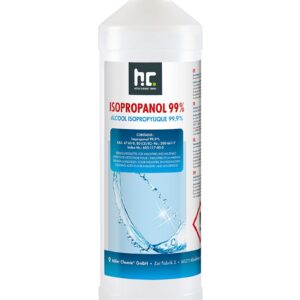 Höfer Chemie Isopropanol 99,9% - Reinigung & Entfettung - Starkes Lösungsmittel - Vielseitig Verwendbar - 1 L - Zertifiz