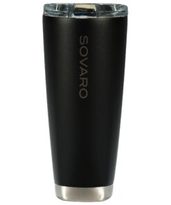 Sovaro Becher 800 ml Obsidian-SchwarzFür Küchen- und Camping-NutzungDauerhafter Design-Schale mit 800 ml KapazitätFashio
