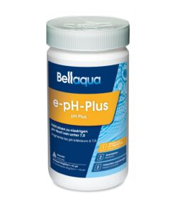 Bellaqua e-pH-Plus 1 kg - pH Heber - schnell & effektiv für Poolpflege - einfache Dosierung - Granulat für Wasserpflege