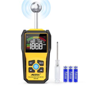 Feuchtigkeitsmessgerät MESTEK für Profi-Bautechniker mit Farb-LCD Akustischem Alarm