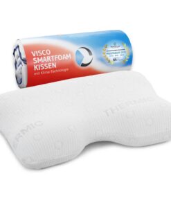 GIANFAR Seitenschläferkissen | Ergonomisches Kopfkissen | Hochwertiger thermoregulierender Bezug GIANFAR Seitenschläferk