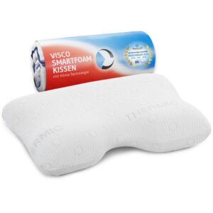 GIANFAR Seitenschläferkissen | Ergonomisches Kopfkissen | Hochwertiger thermoregulierender Bezug GIANFAR Seitenschläferk