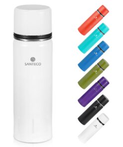SANTECO Thermoskanne Kaffee & Tee für underwegs BPA-Frei 1L Isolierflasche