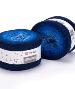 YarnArt RoseGarden Baumwollkunststickereigarn - 100% Baumwolle, 1 Knäuel 250 g, 325 mxlabelien