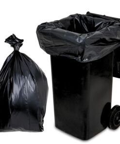 STARKE Müllsäcke 240L - Schwarz - für Städtische Restmülltonne - 100% Recycelt - (10 Stück)