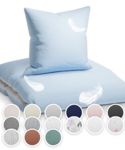 Sleepwise Soft Wonder Bettwäsche-Set für Einzelbett, atmungsaktiv, hypoallergen, maschinenwaschbar, antistatisch, 135 x
