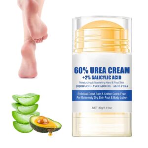 Feuchtigkeitsspendende Fußcreme 2025 Neu Hydrating and Anti-Cracking Foot Cream, Urea Creme für Extreme Fuß Trockenheit