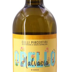Obello Bianco Semidry Colli Piacentini DOC 0,75l - 2024 / Castelli del Duca - Italienischer Weißwein / Ideal für Sommerg