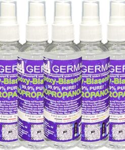 99,9% Isopropanol 100ml Reinigungsspray für Labore | 5x100ml Isopropanol Lösung für Medizintechnik und Gesundheitswesen