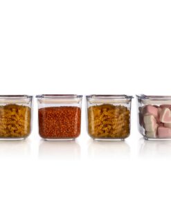 BigDean luftdichte Vorratsbehälter 750ml - perfekte Kühlraumorganisation - BPA freies Lebensmittelgesundheit & spülmasch