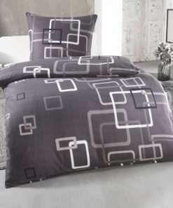 DreamHome Warme Winter Microfaser Thermo Fleece Bettwäsche Größe: 155 x 220 cm - Moderne Design 8 --properties-US-Kunden
