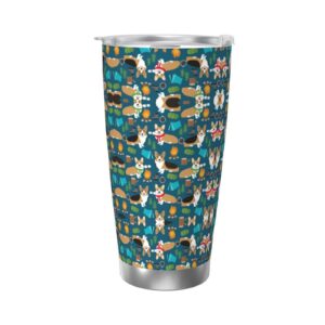 ZaKhs Edelstahl Kaffeetasse Vakuum Isoliert Auto Tumbler für Eltern 20oz