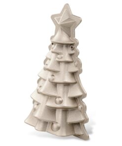 Dr. Oetker Motiv-Backform Tannenbaum für Backer – Winterliche Motive und Antihaftbeschichtung – 3D-Backform ca. 25,5 x 1