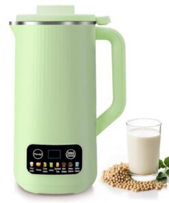 Automatische Sojamilchmaschine mit Startverzögerung 600ml | Multifunktioneller pflanzlicher Milchbereiter 600ml für Sel