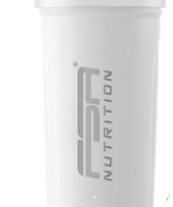 FSA Nutrition Edelstahl Protein Shaker - 900 ml Fassungsvermögen - BPA frei - mit Sieb - für Athleten - zur Nachtfertigu