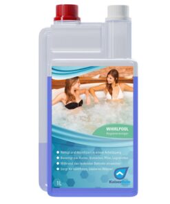 KaiserRein Whirlpool Desinfektionsmittel 1L - Zuverlässige Reinigung für Whitewater-Bäder & Pools, Desinfektion ohne Chl