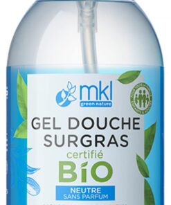 MKL Green Nature Duschgel - Neutral - ohne Bio-Duft - 1 l - Naturfreundliches Badetochter - Baden im Alltag - Duftfrei