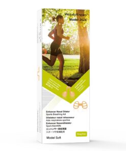 WoodyKnows Nasendilatatoren Modell 2024, Sport-Optimierung, Verstopfte Nase Relief | WoodyKnows Enhancer Nasendilatator